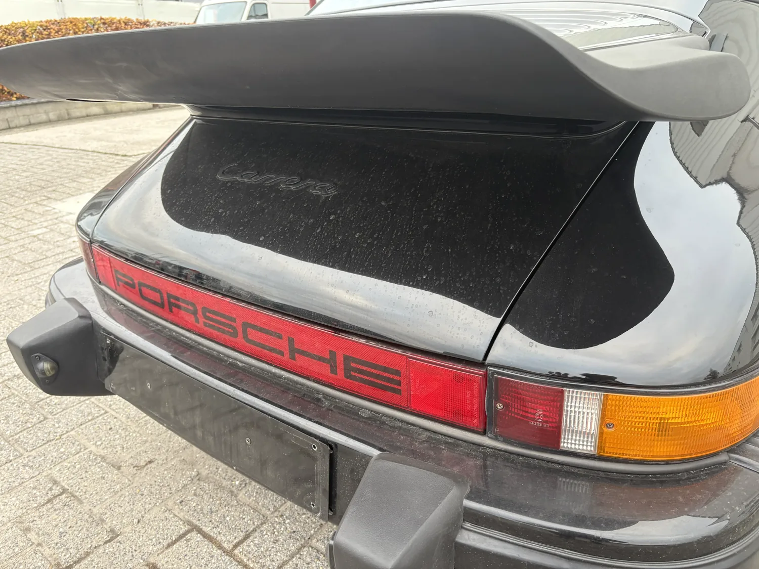 Porsche 911 vóór polijsten, detail 2, MotorX