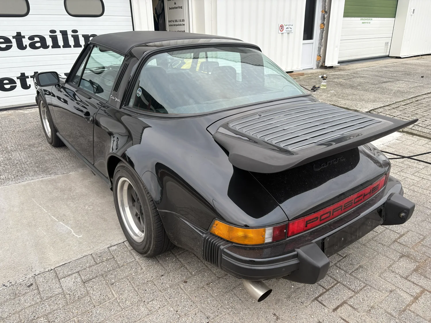 Porsche 911 vóór polijsten, detail 5, MotorX